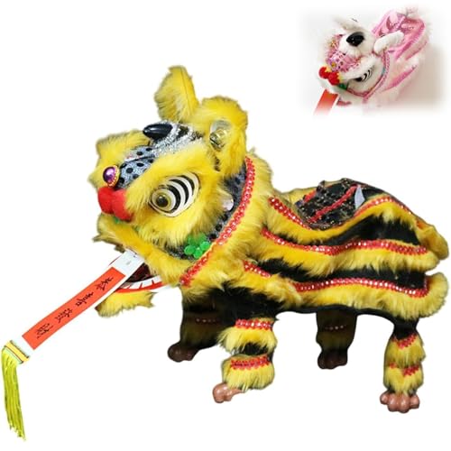 Handpuppe mit Schnüren und Stab, asiatische Figur, Puppe, tragbar, Basteln for Partys, Kinder, Frühlingsfest, Geschenke, sehr lustig(Yellow) von MIGEDY