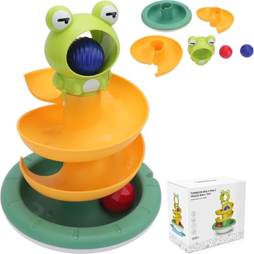 Murmelbahn-Spielzeug, Murmelbahn-Labyrinthspiel mit lebendigem, farbenfrohem Design verbessert die kognitiven und motorischen Fähigkeiten beim Lernen von Kindern Murmelbahn-Spielzeug, Murmelbahn-Labyrinthspiel mit lebendigem, farbenfrohem Design verbessert die kognitiven und motorischen Fähigkeiten beim Lernen von Kindern von MIGEDY