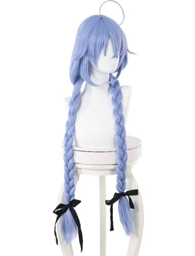 Anime Jobless Reincarnation Mushoku Tensei Roxy Migurdia Cosplay Perücke Blau Doppel Pferdeschwanz Langes Haar Halloween Kostüm Rollenspiel Party Zubehör Anime Jobless Reincarnation Mushoku Tensei Roxy Migurdia Cosplay Perücke Blau Doppel Pferdeschwanz Langes Haar Halloween Kostüm Rollenspiel Party Zubehör von MIGUOO