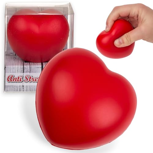 MIJOMA Antistressball-Herz Lovers – Entspannendes Stressabbau-Spielzeug in Herzform für den Alltag und emotionale Momente, Kuschelweich ca. 6 cm, Liebesbeweis & Geduldsspiel für Paare MIJOMA Antistressball-Herz Lovers – Entspannendes Stressabbau-Spielzeug in Herzform für den Alltag und emotionale Momente, Kuschelweich ca. 6 cm, Liebesbeweis & Geduldsspiel für Paare von MIJOMA