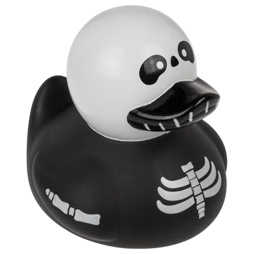 MIJOMA Quietsche-Ente Badeente | Niedliche Schwimmenten für Kinder & Erwachsene | Hochwertiges, langlebiges Material | ca. 10 cm (Skelett) von MIJOMA