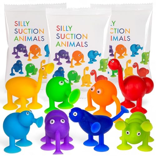 MIJOMA Silly Suction Animals 3er-Set – Lustige Saugtiere aus TPR, bunt gemischt, ca. 5x7 cm – Sensorikspielzeug, Stressabbau, Fidget-Tierfiguren – Zufallsmodelle MIJOMA Silly Suction Animals 3er-Set – Lustige Saugtiere aus TPR, bunt gemischt, ca. 5x7 cm – Sensorikspielzeug, Stressabbau, Fidget-Tierfiguren – Zufallsmodelle von MIJOMA