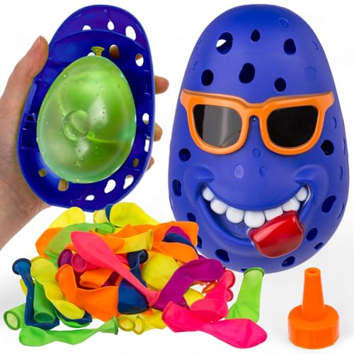 MIJOMA Wasserbomben-Wurfspiel mit Timer – Ultimatives Outdoor-Sommervergnügen für Kinder und Erwachsene inkl. 50 Wasserbomben, 14x9 cm, Splash Timer, spritziger Spaß für jede Sommerparty MIJOMA Wasserbomben-Wurfspiel mit Timer – Ultimatives Outdoor-Sommervergnügen für Kinder und Erwachsene inkl. 50 Wasserbomben, 14x9 cm, Splash Timer, spritziger Spaß für jede Sommerparty von MIJOMA
