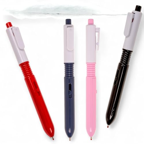 MIJOMA Wasserpistolen-Stift 4er Set – Kugelschreiber & Mini-Wasserspritze in einem – Scherzartikel für Schule, Büro & Party – farbig Sortiert, 16,5 cm MIJOMA Wasserpistolen-Stift 4er Set – Kugelschreiber & Mini-Wasserspritze in einem – Scherzartikel für Schule, Büro & Party – farbig Sortiert, 16,5 cm von MIJOMA