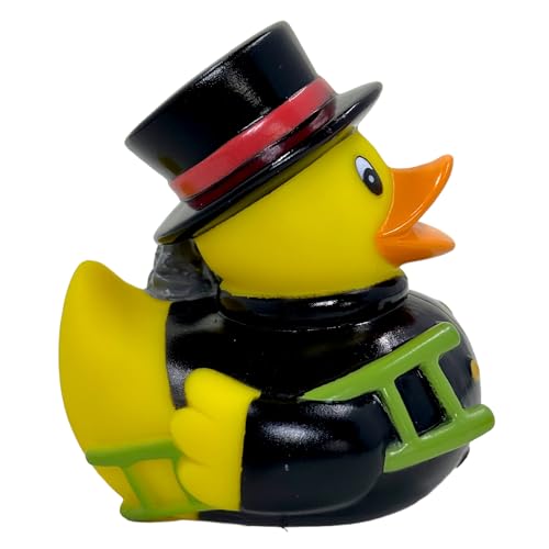 MIK funshopping Badeente Quietscheente Badewannenspielzeug (Ente Schornsteinfeger) von MIK funshopping