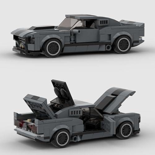 MIKEMENG 318PCS Schwarz MOC Auto Bausteine Speed Champions Cars Sets Super Auto Bauset für Kinder & Erwachsene MIKEMENG 318PCS Schwarz MOC Auto Bausteine Speed Champions Cars Sets Super Auto Bauset für Kinder & Erwachsene von MIKEMENG