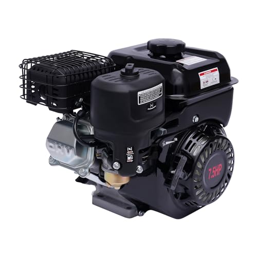 Gokart 7,5PS Benzinmotor Standmotor Kartmotor - Ideal für Flugzeuge, Autos, Boote, Land- und Gartenmaschinen, 4-Takt 1 Zylinder, 3,6L - Kraftvoll und vielseitig einsetzbar von MIKIYUEER