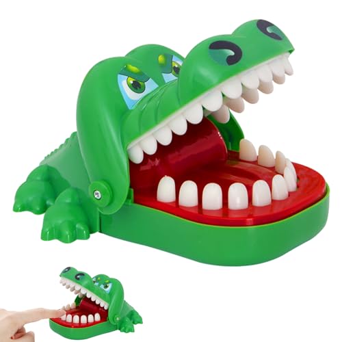 MILIAFLICK Krokodil Spiel Zähne Krokodil Beißen Spiel Spielzeug Spielzeug Krokodil Zähne Krokodil Spiel für Kinder Zähne Kinderspiel Krokodil Zähne Action Geschicklichkeit Spiel für Familienspiel von MILIAFLICK