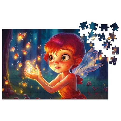 Milliwood Serie Secret Stories - Fairy Set - Puzzle für die ganze Familie - Puzzle Voller Magie - Klassisch geformtes Puzzle, 34x22,5cm, 150 Elemente von MILLIWOOD
