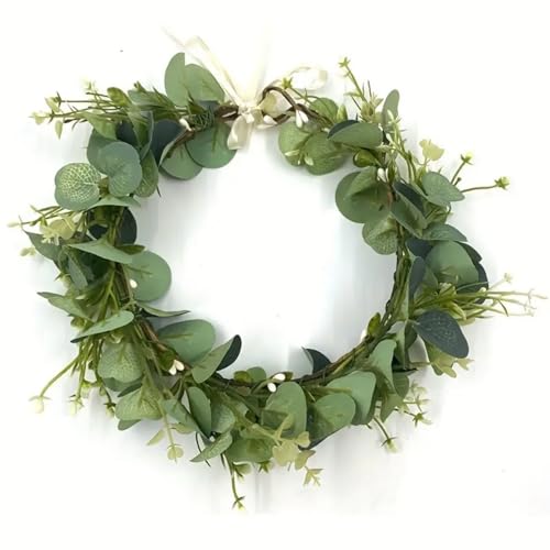 MIMIKRY Eukalyptus Blumenkrone Kopfschmuck Fantasy-Elfe Waldfee Blumenkranz Kostüm-Zubehör Pixie Fee Nymphe von MIMIKRY