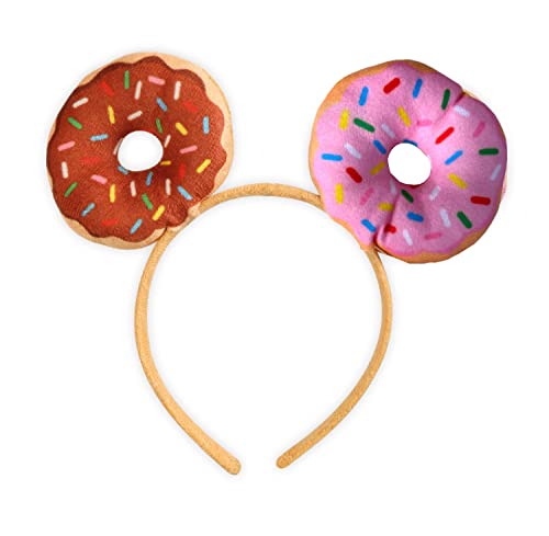 MIMIKRY Haarreif mit 2 Donuts Gebäck Krapfen Candy Girl Süßigkeiten Kopfschmuck Kostüm-Zubehör MIMIKRY Haarreif mit 2 Donuts Gebäck Krapfen Candy Girl Süßigkeiten Kopfschmuck Kostüm-Zubehör von MIMIKRY