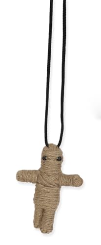 MIMIKRY Kette Voodoo-Puppe klein Halloween Kostümzubehör Rache Ritual Magie Voodoopriester MIMIKRY Kette Voodoo-Puppe klein Halloween Kostümzubehör Rache Ritual Magie Voodoopriester von MIMIKRY