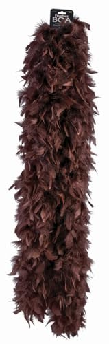 MIMIKRY Lange Federboa Truthahn Vogel Braun 240 cm 65g Kostüm-Zubehör Accessoire Federn Eule Uhu MIMIKRY Lange Federboa Truthahn Vogel Braun 240 cm 65g Kostüm-Zubehör Accessoire Federn Eule Uhu von MIMIKRY