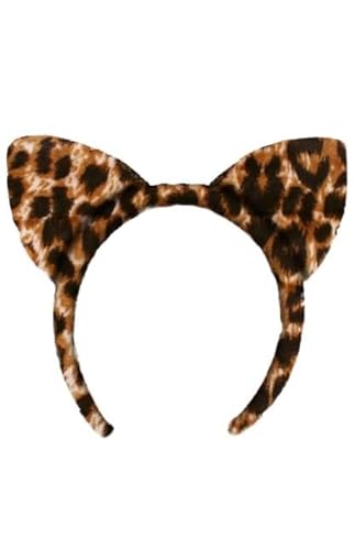 MIMIKRY Leopard Kostümzubehör Harreif mit Ohren Kopfschmuck Leo Öhrchen Erwachsene MIMIKRY Leopard Kostümzubehör Harreif mit Ohren Kopfschmuck Leo Öhrchen Erwachsene von MIMIKRY