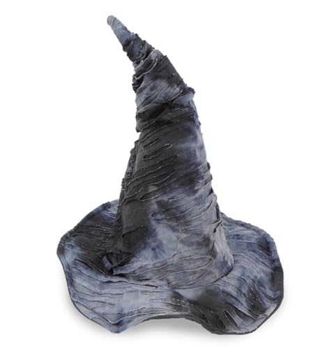 MIMIKRY Rustikaler Hexenhut Gandalf Zaubererhut Schwarz/Grau Hexe Zauberer Hut Merlin Magier Hexer MIMIKRY Rustikaler Hexenhut Gandalf Zaubererhut Schwarz/Grau Hexe Zauberer Hut Merlin Magier Hexer von MIMIKRY