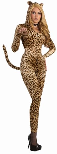 MIMIKRY Sly Leopard Damen-Kostüm Catsuit mit Kapuze und Schwanz Leo Jumpsuit Bodysuit, Größe:XS MIMIKRY Sly Leopard Damen-Kostüm Catsuit mit Kapuze und Schwanz Leo Jumpsuit Bodysuit, Größe:XS von MIMIKRY