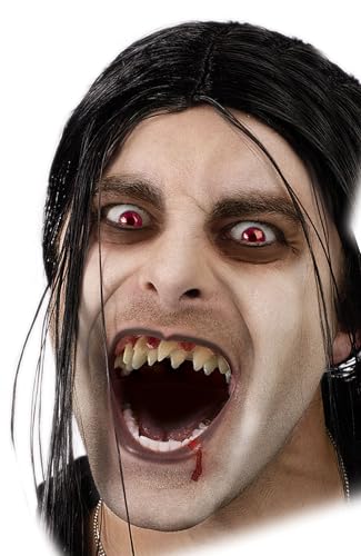 MIMIKRY Spitze Horror Monster Zähne mit doppelter Zahnreihe inkl. Fixierkugeln Dämon Zombie Gebiss Teufel Special FX MIMIKRY Spitze Horror Monster Zähne mit doppelter Zahnreihe inkl. Fixierkugeln Dämon Zombie Gebiss Teufel Special FX von MIMIKRY