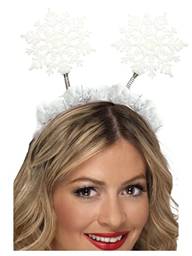 MIMIKRY Wackelnde Glitzer Schneeflocken Haarreif Schneekönigin Eisprinzessin Schneekristall Weihnachten Kostüm-Zubehör MIMIKRY Wackelnde Glitzer Schneeflocken Haarreif Schneekönigin Eisprinzessin Schneekristall Weihnachten Kostüm-Zubehör von MIMIKRY