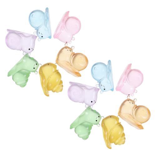 MINAOLULUS 12stücke Mini Schneckenfiguren Gartenornamente Leuchtende Resin Dekorationen Für Landschaft Und Garten Süße Tierfiguren Farbe MINAOLULUS 12stücke Mini Schneckenfiguren Gartenornamente Leuchtende Resin Dekorationen Für Landschaft Und Garten Süße Tierfiguren Farbe von MINAOLULUS