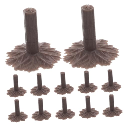 MINAOLULUS 50 Stück Modellbaumfüße Mikrolandschaftsbaum Modellbäume Stehen Modellbäume Für Dioramen Bastelständer Gefälschte Bäume Für Models Miniaturbäume Plastik Light Brown MINAOLULUS 50 Stück Modellbaumfüße Mikrolandschaftsbaum Modellbäume Stehen Modellbäume Für Dioramen Bastelständer Gefälschte Bäume Für Models Miniaturbäume Plastik Light Brown von MINAOLULUS