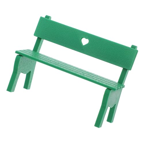 MINAOLULUS Parkstuhl Modell Mini-Bank-Mikrolandschaft Mini-Parkstuhl Gartenbank Mini-Puppenhausmöbel Miniaturstühle Bankfigur Mini-Stuhl Puppenhaus-Miniaturbank pla Green MINAOLULUS Parkstuhl Modell Mini-Bank-Mikrolandschaft Mini-Parkstuhl Gartenbank Mini-Puppenhausmöbel Miniaturstühle Bankfigur Mini-Stuhl Puppenhaus-Miniaturbank pla Green von MINAOLULUS