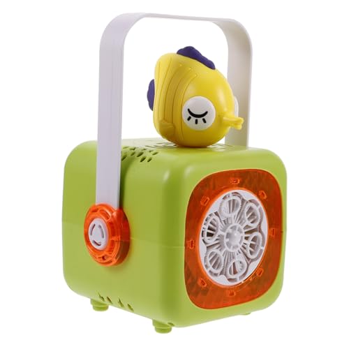 MINAOLULUS Seifenblasenmaschine Kinderblasen Blasenmacher Blasengebläse für automatischer Blasengenerator Blasenlösung Bühnenblasengenerator Plastik Light Green MINAOLULUS Seifenblasenmaschine Kinderblasen Blasenmacher Blasengebläse für automatischer Blasengenerator Blasenlösung Bühnenblasengenerator Plastik Light Green von MINAOLULUS