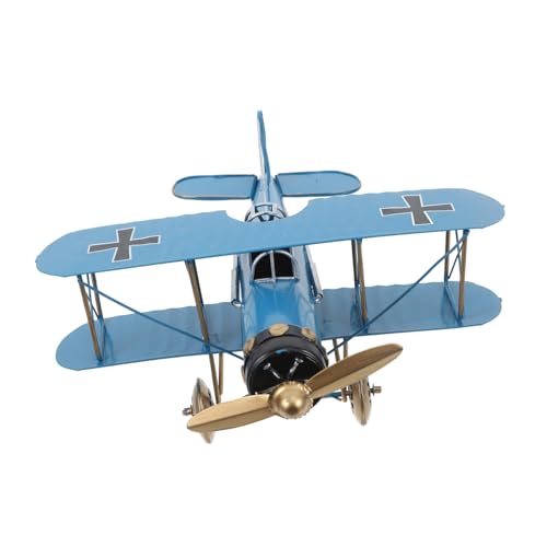 MINAOLULUS Vintage Metall Flugzeug Modell Retro Dekoration Für Erwachsene Einzigartiges Eisen Flugzeug Ornament Für Schreibtisch Nostalgische Heimdekoration Detailgetreue Nachbildung MINAOLULUS Vintage Metall Flugzeug Modell Retro Dekoration Für Erwachsene Einzigartiges Eisen Flugzeug Ornament Für Schreibtisch Nostalgische Heimdekoration Detailgetreue Nachbildung von MINAOLULUS