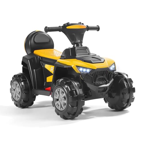 Electric Children's Motorcycle,12V Kids Electric Car with Remote Control 2.4G, Maximum Load 50kg, Vehicles with LED Lights, Electric Motorcycle for Children from 3-8 Years (Rotes Motorrad) von MINENICE