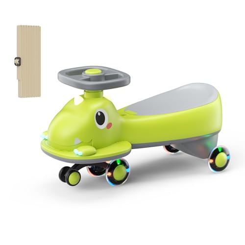 Rutschauto für Kinder, Dinosaurierform Kinderfahrzeug mit Leuchträdern,Musik, Zugseil, Stauraum Kinderfahrzeug, für Drinnen und Draußen, Spielzeugauto für Kinder ab 1 Jahr Rutschauto für Kinder, Dinosaurierform Kinderfahrzeug mit Leuchträdern,Musik, Zugseil, Stauraum Kinderfahrzeug, für Drinnen und Draußen, Spielzeugauto für Kinder ab 1 Jahr von MINENICE