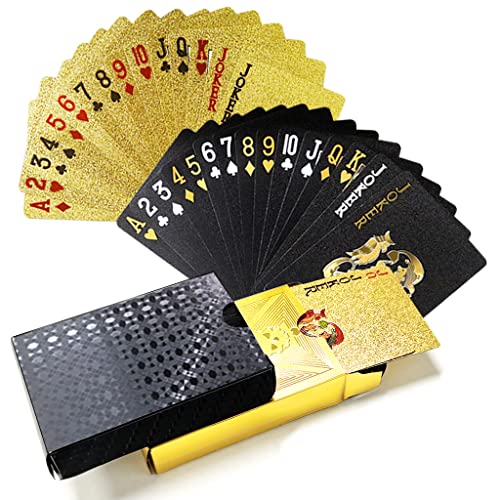 2 Decks wasserdichte Spielkarten, Kunststoff-Pokerkarte mit flexiblem Etui, Standard-Spielkartenspiel, Zaubertricks, Pool-Strand-Party-Spiele, cooles Gadgets-Geschenk für Erwachsene, Geschenke für 2 Decks wasserdichte Spielkarten, Kunststoff-Pokerkarte mit flexiblem Etui, Standard-Spielkartenspiel, Zaubertricks, Pool-Strand-Party-Spiele, cooles Gadgets-Geschenk für Erwachsene, Geschenke für von MINGRI