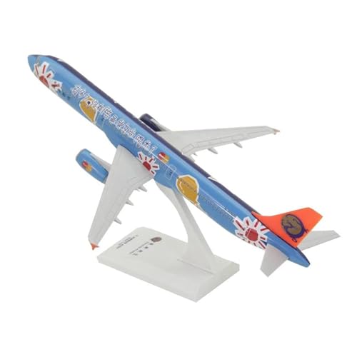 Flugzeug Spielzeug Für A321 Taiwan TransAsia Airways Sunshine Star Edition Collector's Edition Aircraft Assembly Model Airliner von MINGYTN