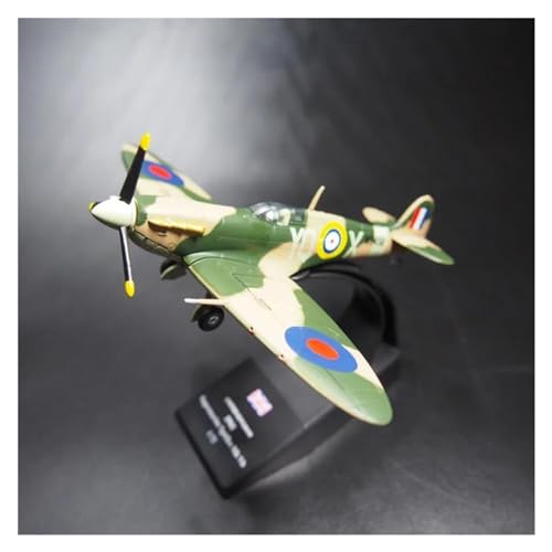 Flugzeug Spielzeug Für Britische Luftschlacht-Souvenirs. Maßstab 1:72 Klassisches Spitfire-Kampfflugzeug Aus Dem Zweiten Weltkrieg Legierung 1940 von MINGYTN