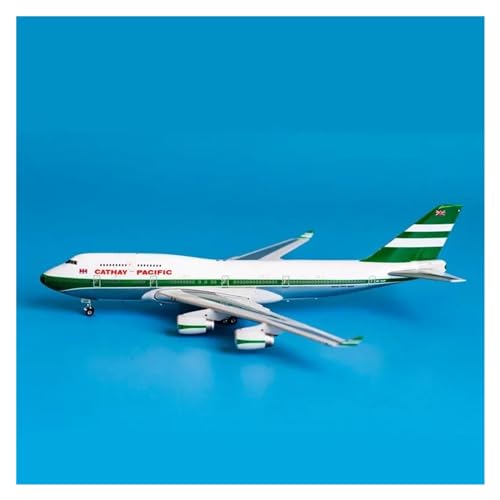 Flugzeug Spielzeug Für Cathay Pacific B747-400 Fertiges Legierungsmodell Simulation Statisches Sammlerspielzeug Druckguss Maßstab 1:400 von MINGYTN