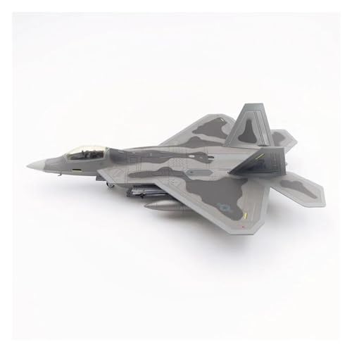 Flugzeug Spielzeug Für F22 Beast Mode Stealth Militär Kampfflugzeug Modell Legierung Druckguss Dekoration Sammlung Spielzeug Maßstab 1:100 von MINGYTN