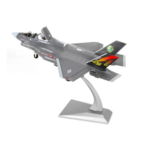 Flugzeug Spielzeug Maßstab 1:72 US F35B Flugzeug Army Carrier Craft Kampfflugzeug Flugzeugmodelle Erwachsenenspielzeug von MINGYTN