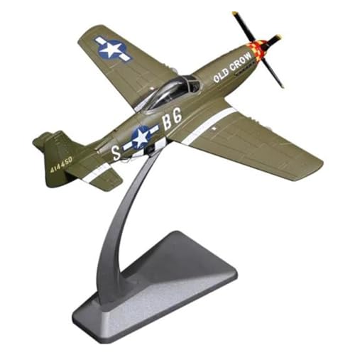 Flugzeug Spielzeug Maßstab 1:72 US Mus&Tang Flugzeug Legierung Kampfflugzeug P-51D Modell Erwachsene Kinder Spielzeug Für Display Show von MINGYTN