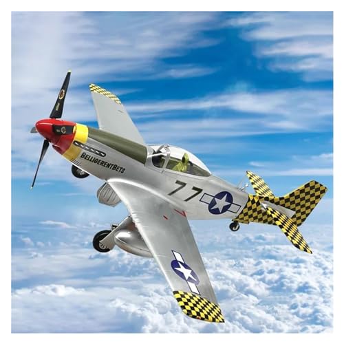 Flugzeug Spielzeug P51K-Kampfflugzeug Aus Dem Zweiten Weltkrieg, Modell 39303, Maßstab 1:48, Fertige Spielzeug-Display-Ornamente von MINGYTN