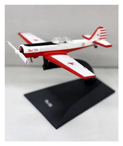 Flugzeug Spielzeug Yak 50 Fighter Vintage Trainer Flugzeug, Klassische Legierung, Modelldekoration, Display von MINGYTN