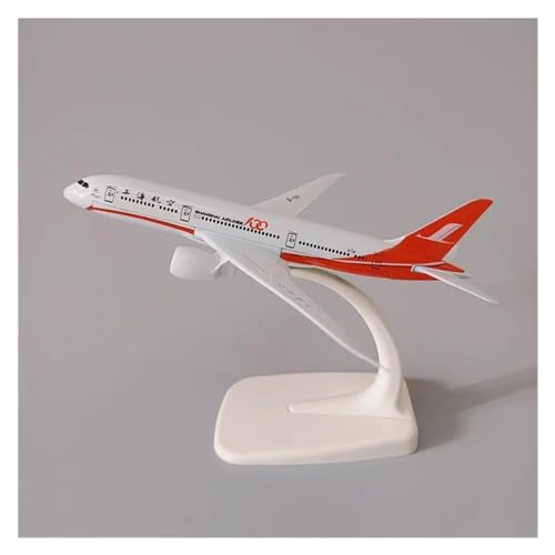 MINGYTN Flugzeug Spielzeug 15,5 cm Legierungsmetall Air China Shanghai Airlines Boeing 787 B787 Airways Druckguss-Flugzeugmodell von MINGYTN