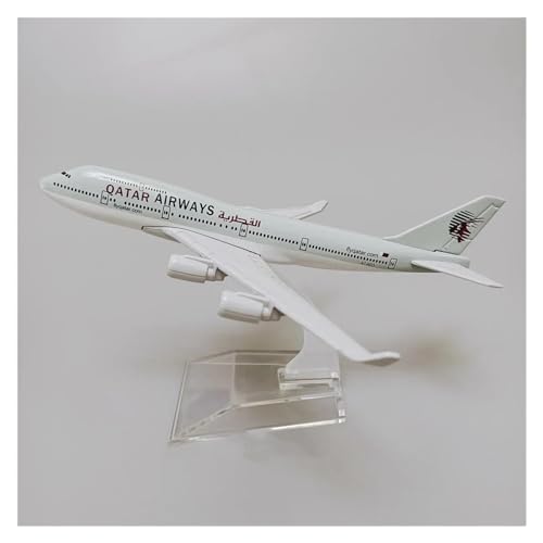 MINGYTN Flugzeug Spielzeug 16 cm Flugzeug Qatar Airways B747 Boeing 747 Airways Airlines Metalllegierung Skala Druckguss Flugzeug Modell Flugzeug Flugzeug Spielzeug Geschenke von MINGYTN