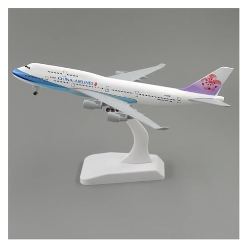 MINGYTN Flugzeug Spielzeug 20 cm Flugzeug China Airlines Boeing 747 Mit Fahrwerk Taiwan B747 Legierung Flugzeug Modell Spielzeug von MINGYTN