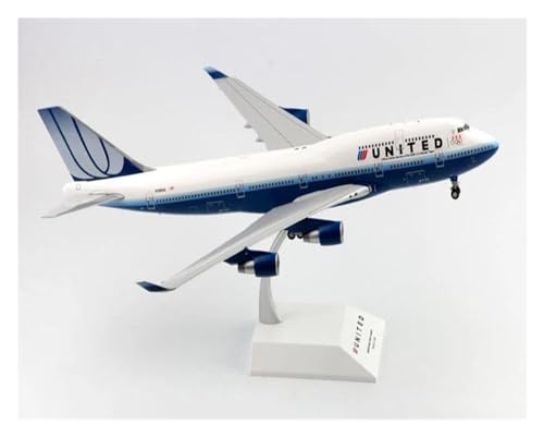 MINGYTN Flugzeug Spielzeug Druckguss 1:200 United Airlines B747-400 N199UA Legierung Flugzeugmodell Innendekorationen von MINGYTN