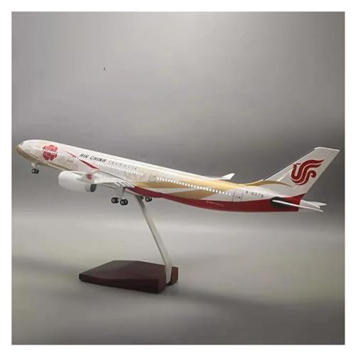 MINGYTN Flugzeug Spielzeug Für Air China Lila Gold Spielzeugmodell 47 cm Großes Lufttransport-Passagierflugzeug-Simulationsmodell von MINGYTN