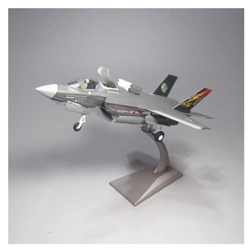 MINGYTN Flugzeug Spielzeug Für F35B Militärkampfflugzeug Legierungsdruckguss Vertikales Start- Und Landeflugzeugmodell Maßstab 1:72 von MINGYTN