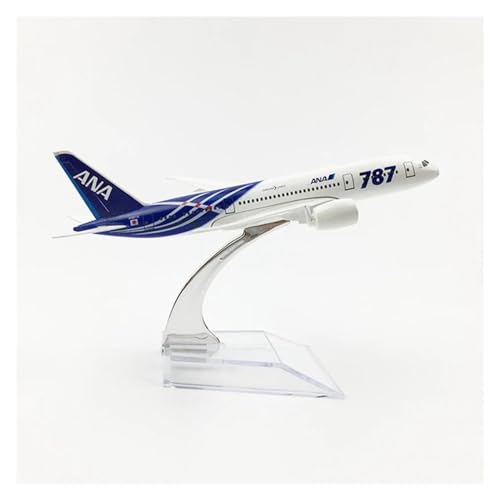 MINGYTN Flugzeug Spielzeug Für Japan ANA Airlines Boeing B787 Airlines Flugzeug Diecast Metall Flugzeug Modell Spielzeug Sammeln 16CM Flugzeug Modell von MINGYTN