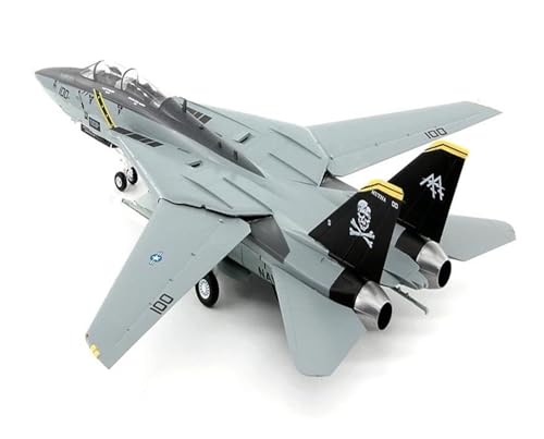 MINGYTN Flugzeug Spielzeug Marine F-14B VF-103 Kampfflugzeugmodell Im Maßstab 1:72, Statische Dekoration, Spielzeugdisplay 37186 von MINGYTN