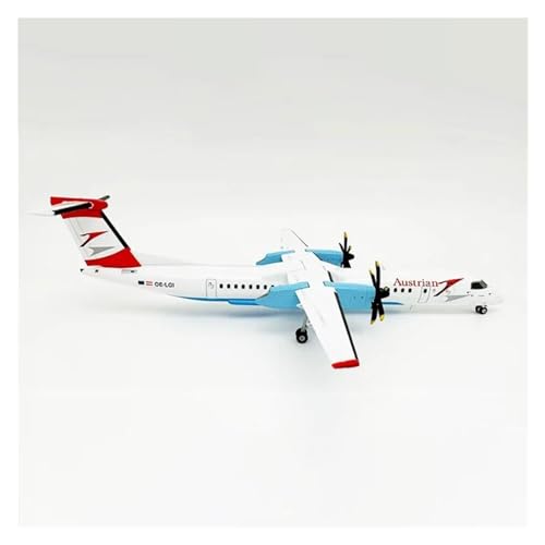 MINGYTN Flugzeug Spielzeug Maßstab 1:200 Dash 8 Q400 OE-LGI Österreichisches Flugzeug Flugzeug Flugzeug Druckguss-Legierung Metall Modell Spielzeug von MINGYTN