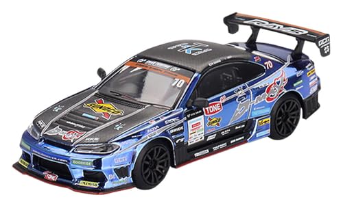 MINI GT 1/64 - Nissan S15 Silvia LB-Super - D-Max Racing 2023 MGT00855-BL von MINI GT