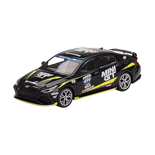 MINI GT - Miniatur Sammelauto, MGT00403-L, Black/Yellow von Truescale Miniatures