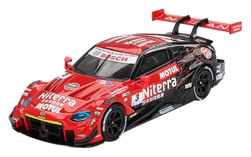 Nissan Typ Z Team Niterra Motul NDDP Racing N 3 GT500 Class Super GT 2023 KATSUMASA CHIYO – MITSUNORI TAKABOSHI RED GREY Nissan Typ Z Team Niterra Motul NDDP Racing N 3 GT500 Class Super GT 2023 KATSUMASA CHIYO – MITSUNORI TAKABOSHI RED GREY von MINI GT